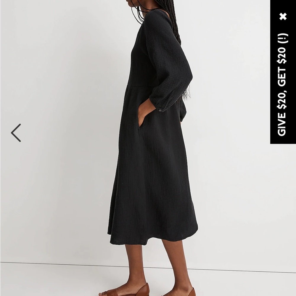 Madewell midi dress